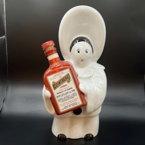 Vintage item: 1936 Cointreau liqueur bottle decanter. (Empty).